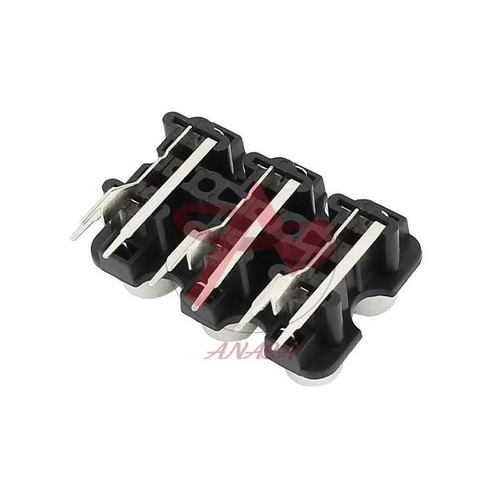 Trạm RCA 6 Cổng AV Chân Cong