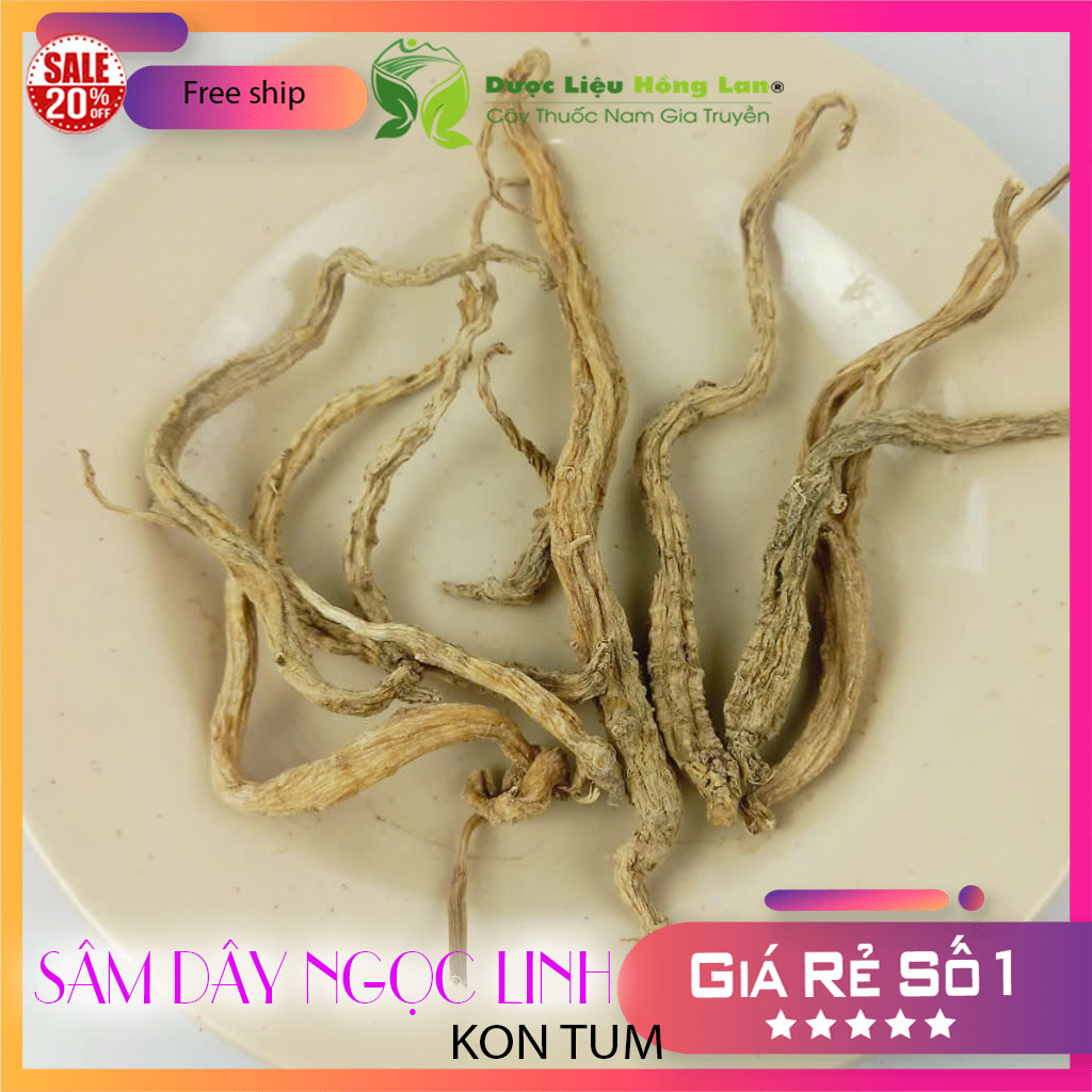 ✅ 100g Đẳng sâm (Sâm dây ngọc linh kon tum) sấy khô