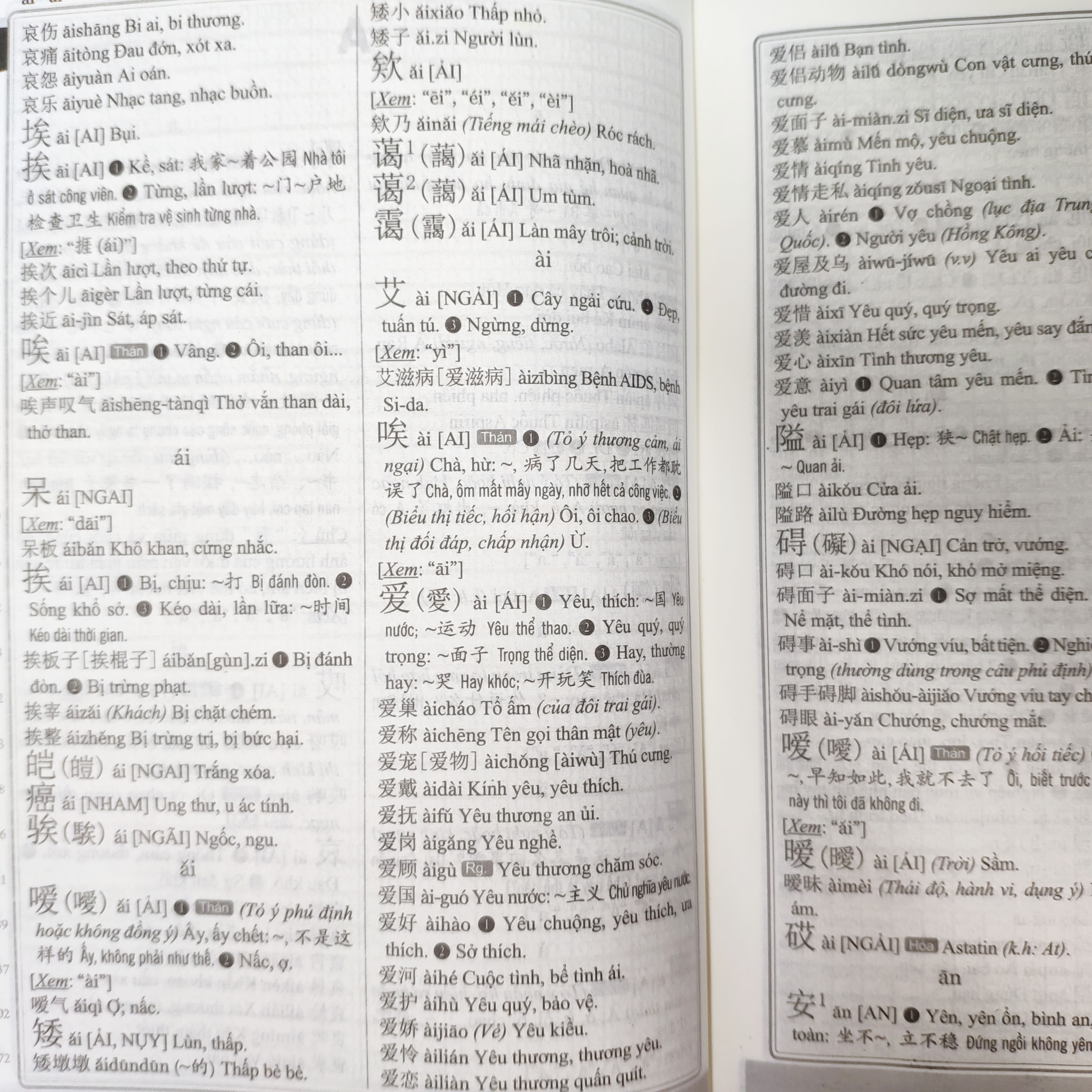 Sách - Từ điển Hán - Việt & Việt - Hán 2 trong 1 (bìa cứng)