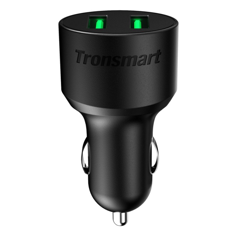 Sạc ô tô Tronsmart 2 Cổng, 36w, QC 3.0 - CC2TF
