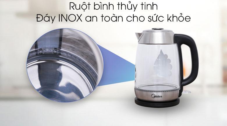 Bình đun siêu tốc Midea 1.8 lít MK-18GD