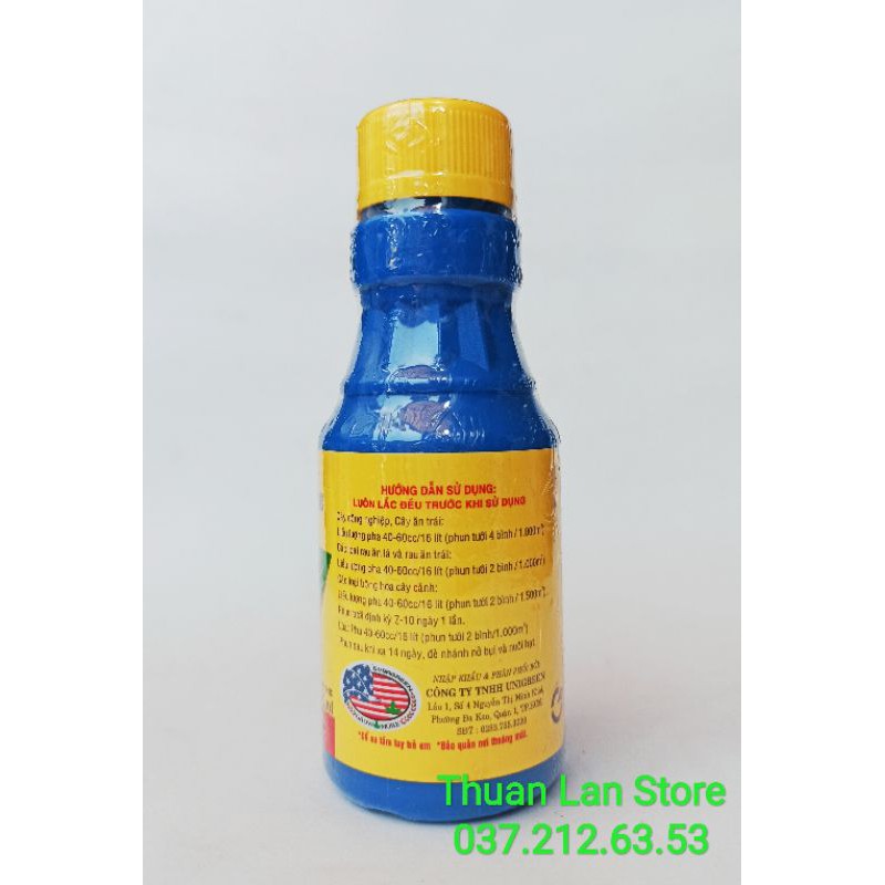 Set 2chai Phân Bón Lá B1 Growmore 100ml