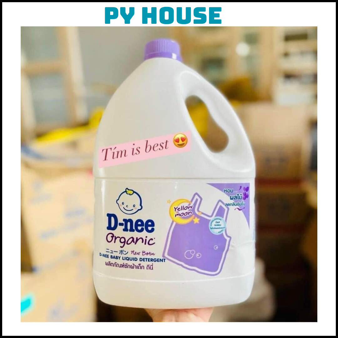 [TEM ĐẠI THỊNH] NƯỚC GIẶT XẢ 2 IN 1 DNEE THÁI LAN 3000ML Màu Tím