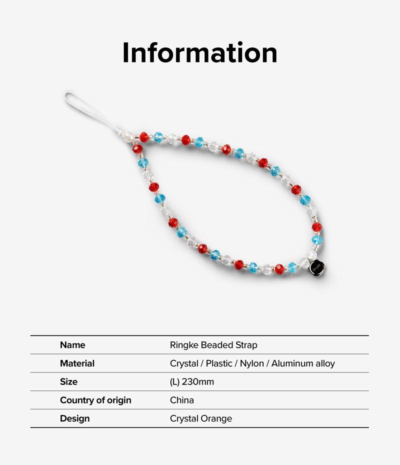 Dây đeo điện thoại Ringke Beaded Strap