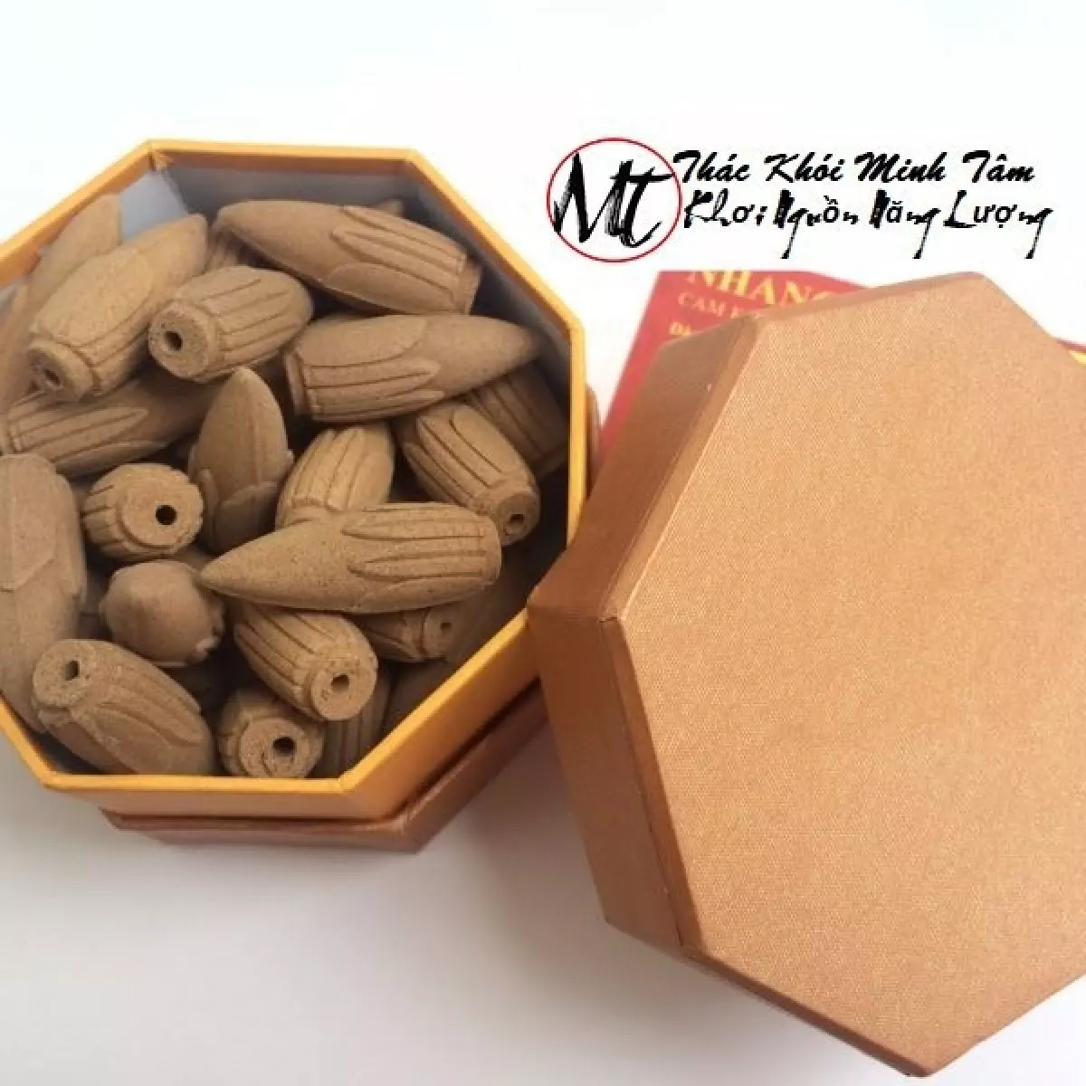 Nhang nụ trầm hương thơm & sạch - hộp 40 viên