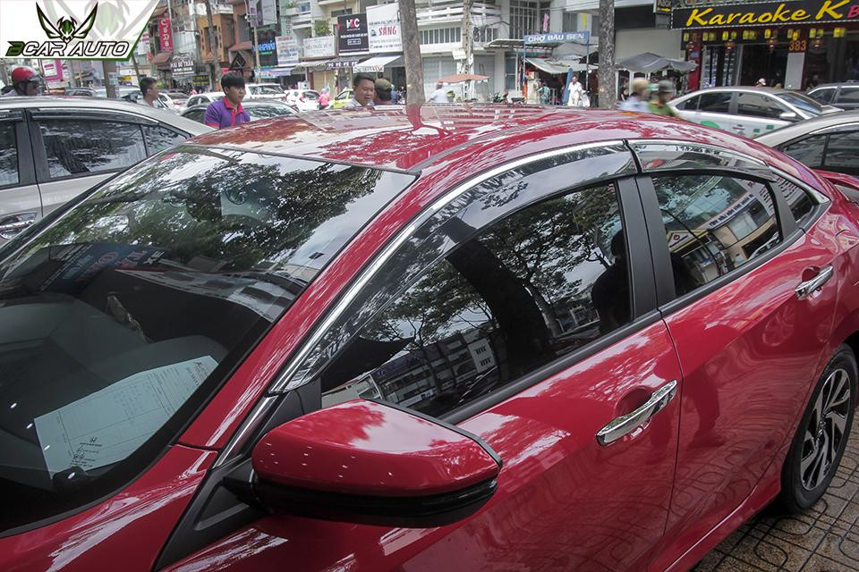 Vè che mưa chỉ mạ Honda Civic
