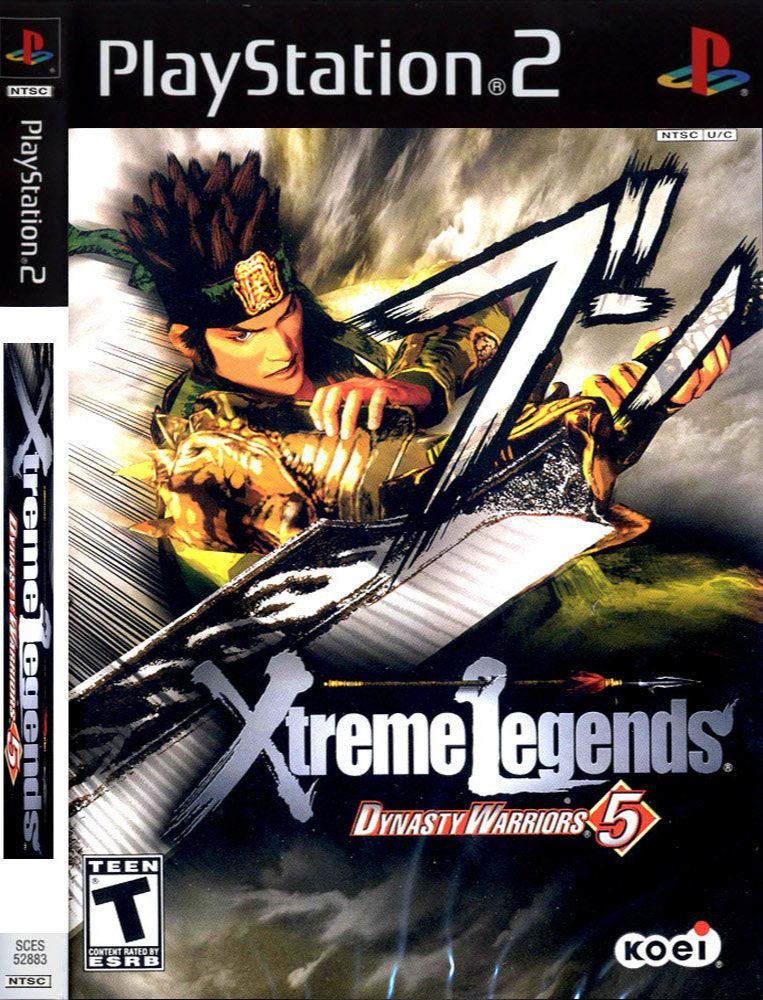 Đĩa game PS2, Dynasty Warriors 5: Xtreme Legends.