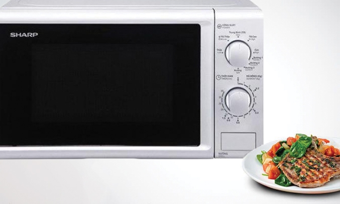 Lò vi sóng Sharp 20 lít R-209VN-SK (Giá áp dụng giao nội thành HN, HCM& các tỉnh liên hệ shop)
