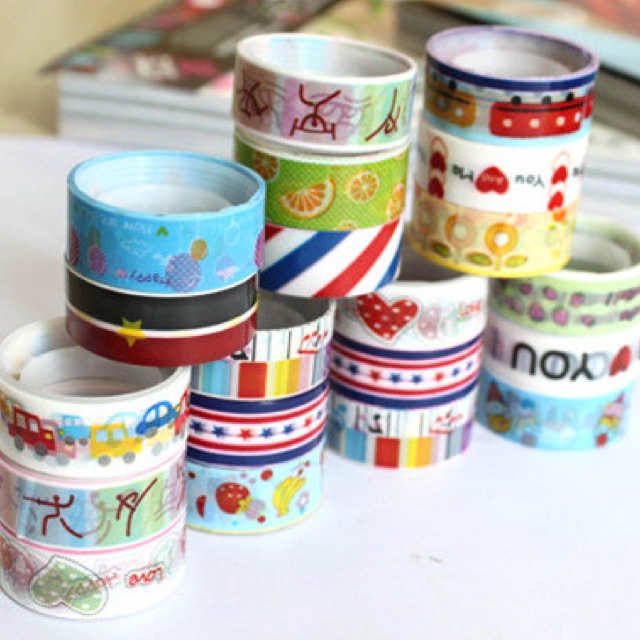 Băng keo hoạt hình làm Handmade