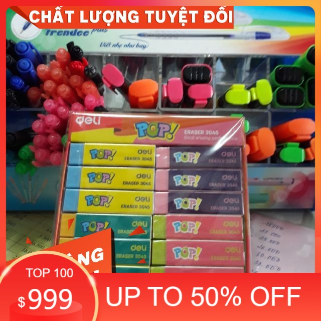 1 Cục Gôm Tẩy Đeli Top