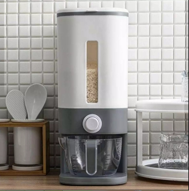 Thùng đựng gạo Thông minh 10kg, Hàng cao cấp, kèm cốc đong gạo