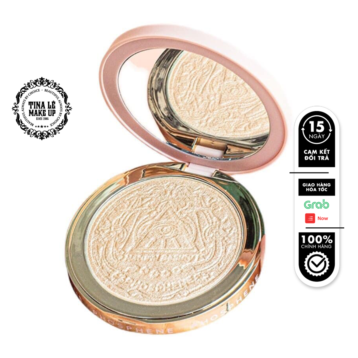 PHẤN BẮT SÁNG PHOSPHENE- HIGHLIGHT ÁNH VÀNG HỢP THỜI TRANG, NHẸ NHÀNG VÀ ẤN TƯỢNG