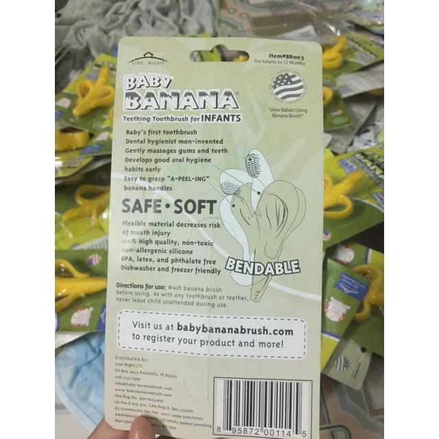 Gặm nướu chuối Mỹ Baby Banana