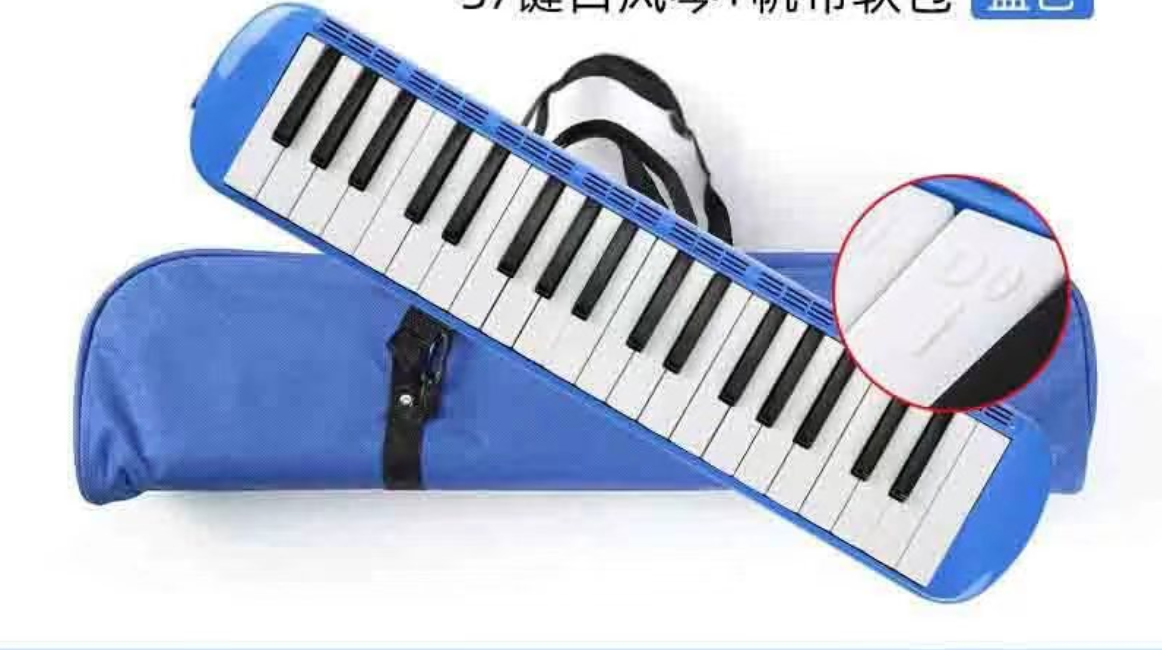 Kèn Melodion Woim Melodica 32 - 37 Phím Đủ Màu Kèm Ống Thổi
