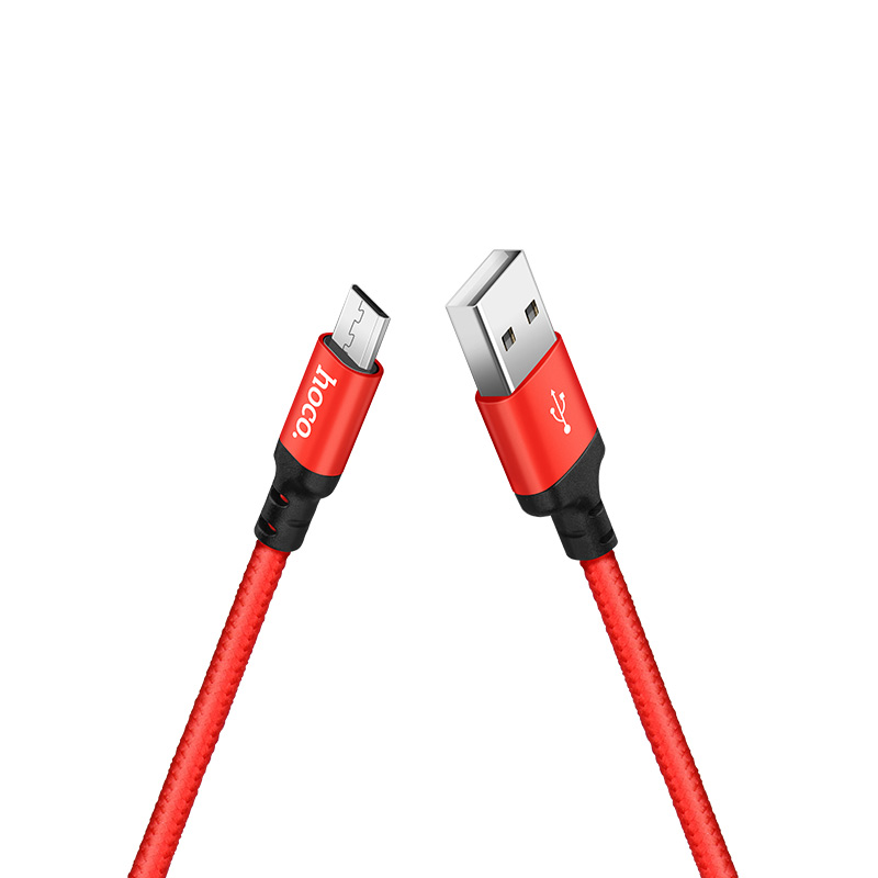 Cáp sạc nhanh dây dù x14 micro 2.0a 1m