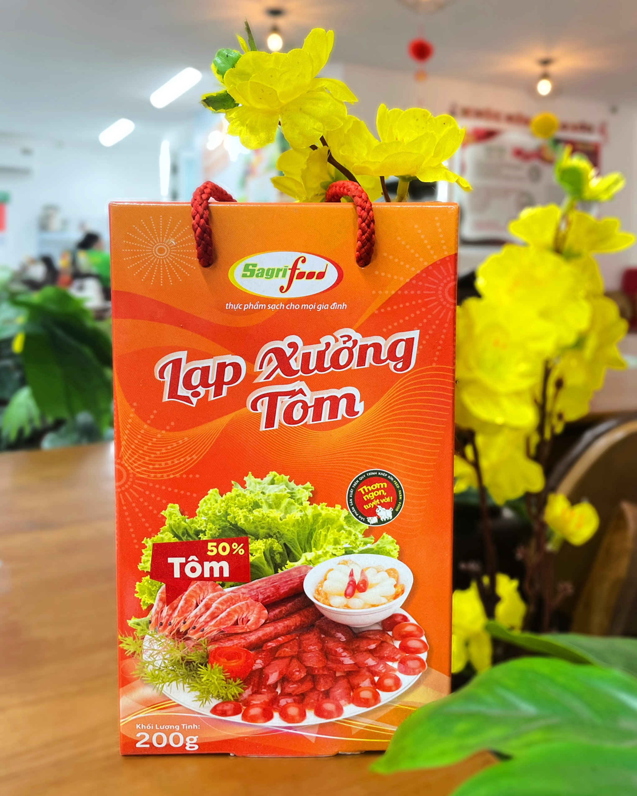 Lạp xưởng Tôm Sagrifood 500gr - [Giao Ngay Tại HCM]