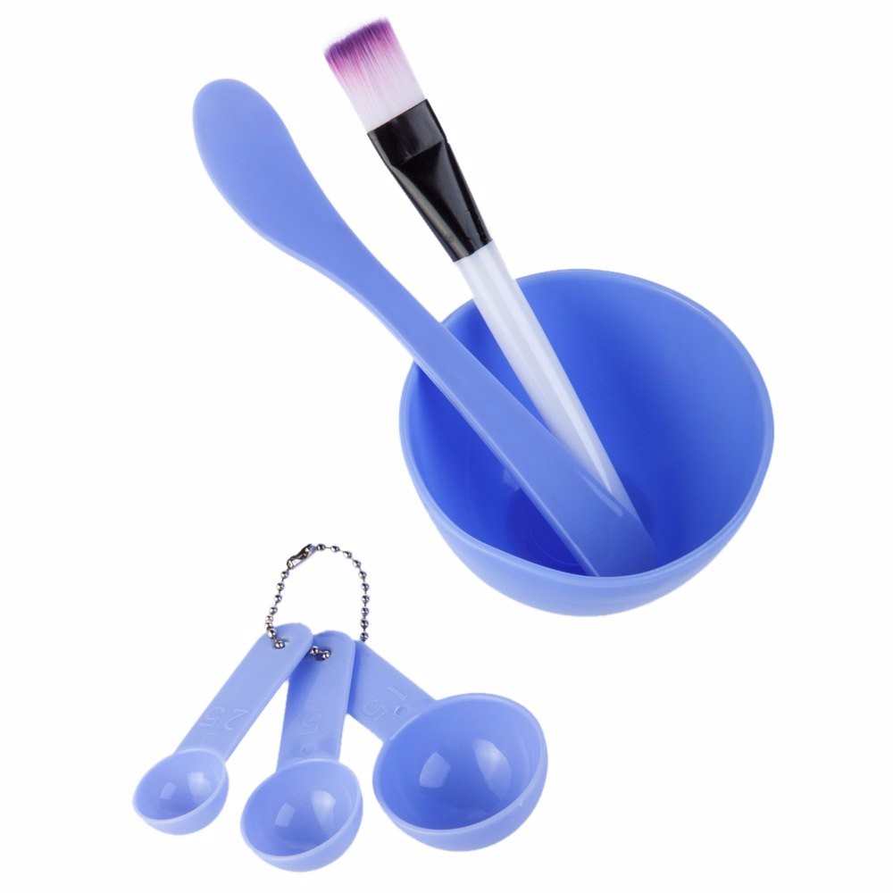 Bộ chén cọ dụng cụ trộn đắp mặt nạ 4 trong 1