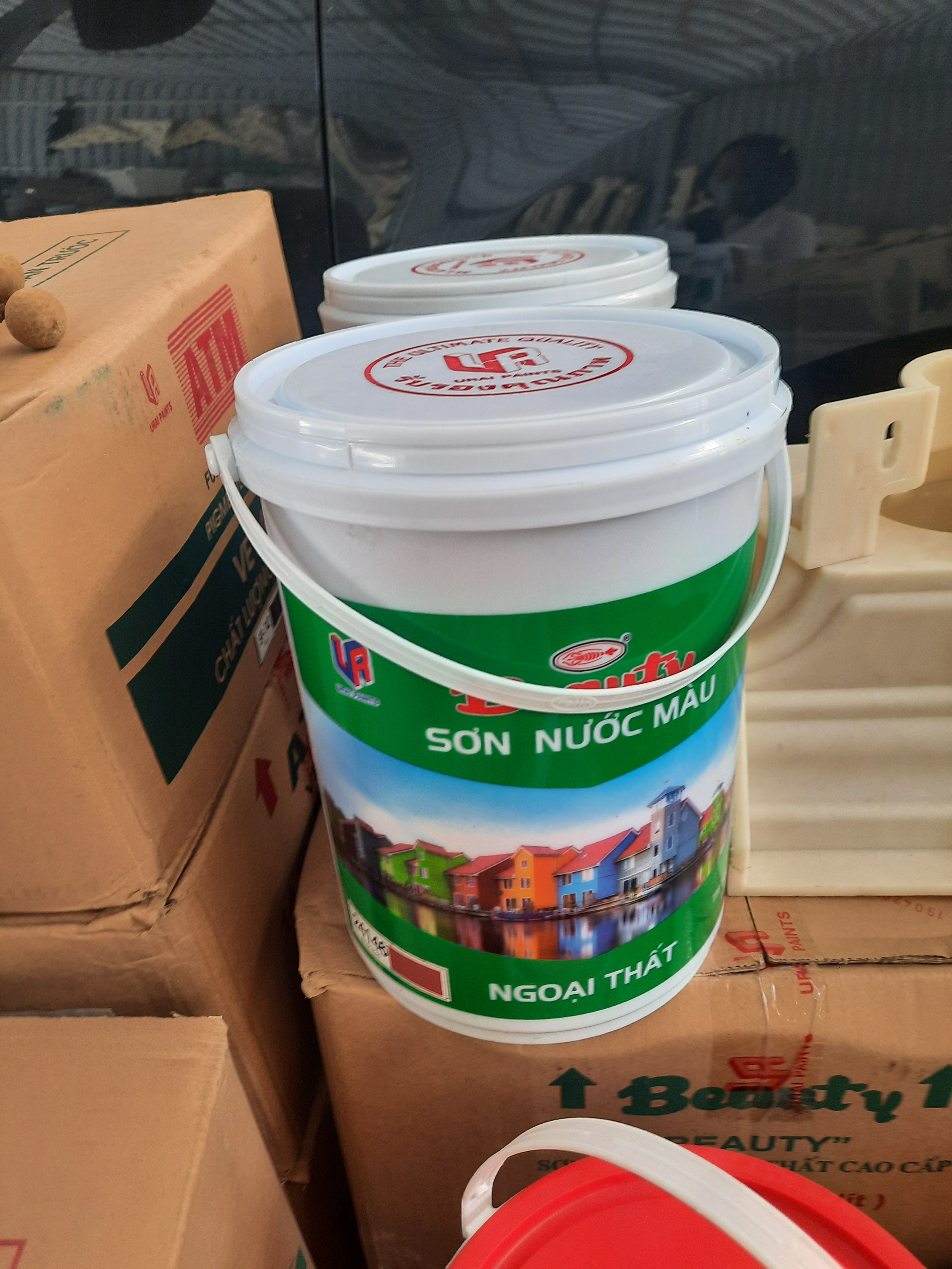 Sơn ngoại thất beauty 5l màu đỏ gạch mã 24146