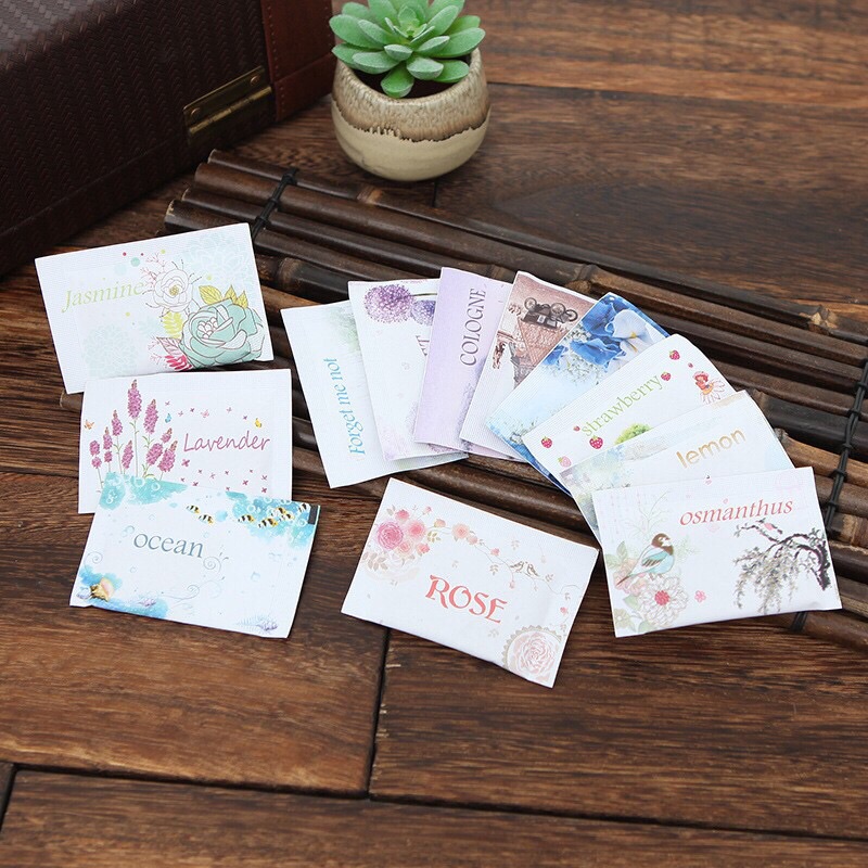 100 Túi Thơm Mini Để Tủ Quần Áo Giày Dép