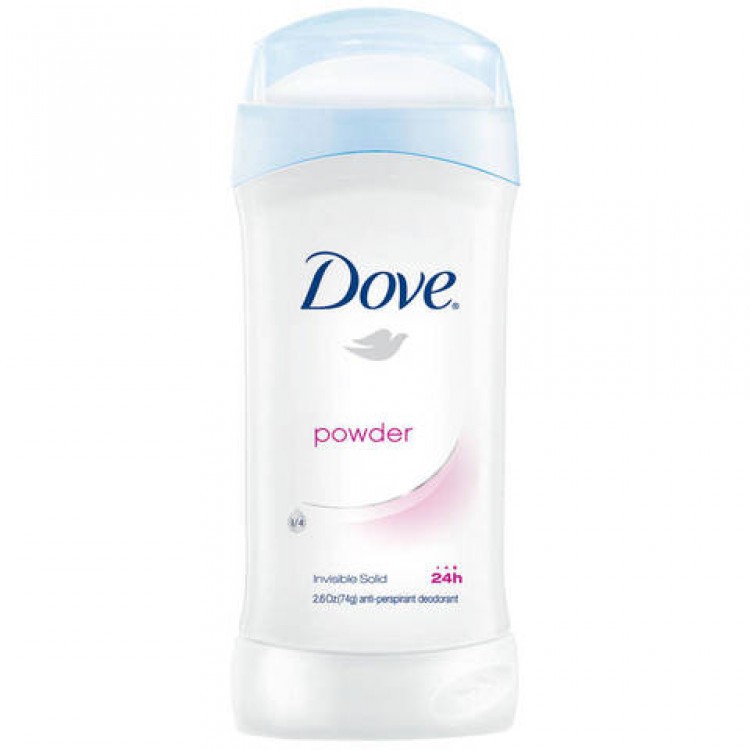 Sáp khử mùi dove powder deodorant 24h của mỹ - tl: 74g