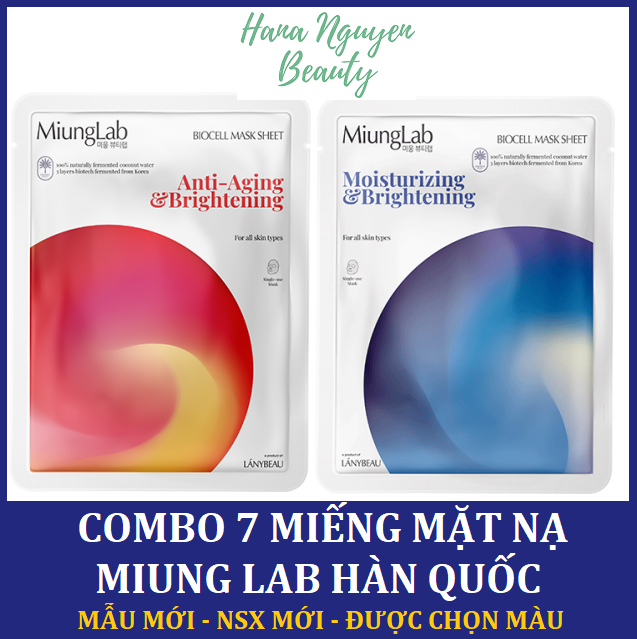 Mặt nạ dưỡng da miung lab 7 miếng chính hãng