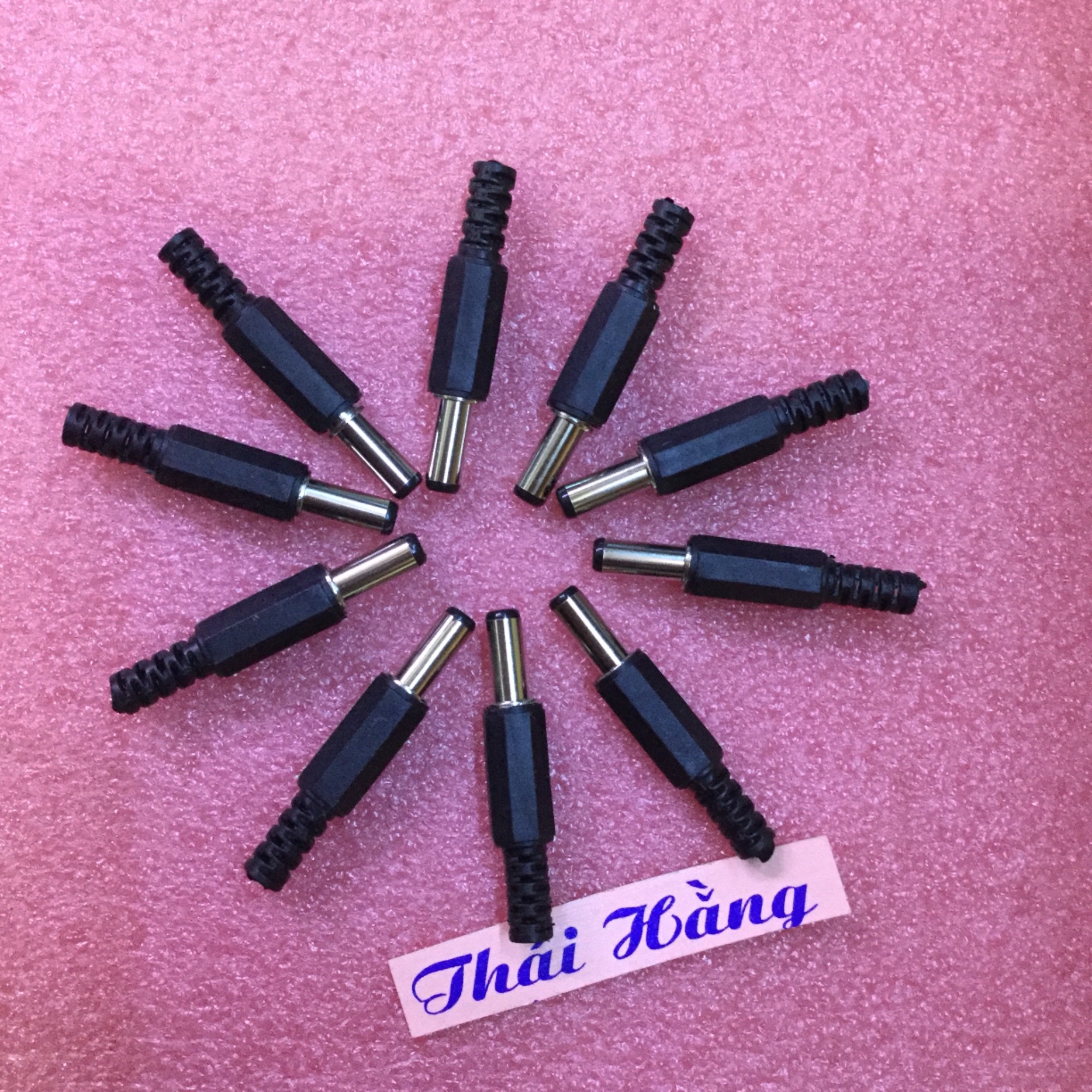 Đầu kết nối jack cắm dc 5.5x2.1 mm