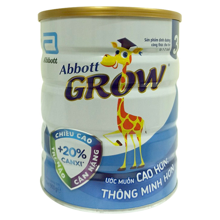 Sữa Abbott Grow 3 - 900g 1-2 tuổi