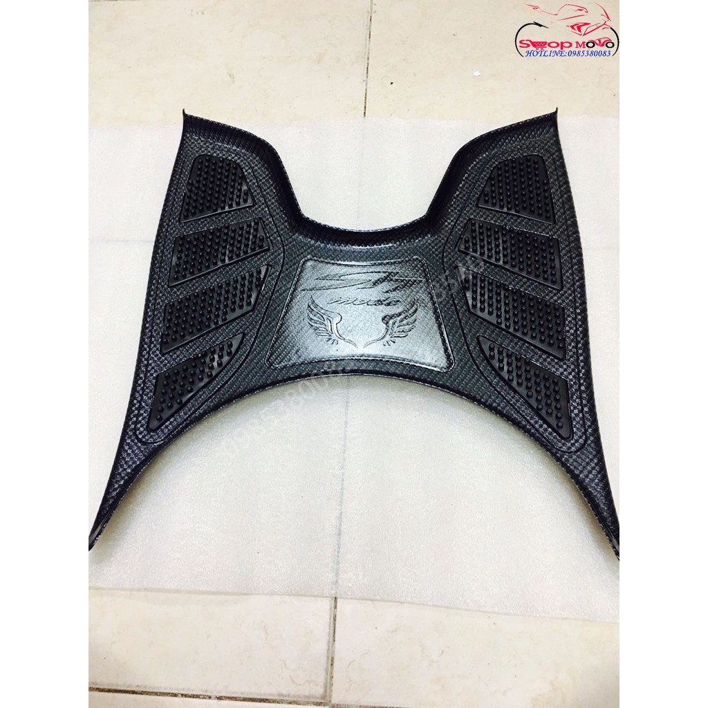 thảm để chân SH mode sơn carbon, sh mode 2014-2019