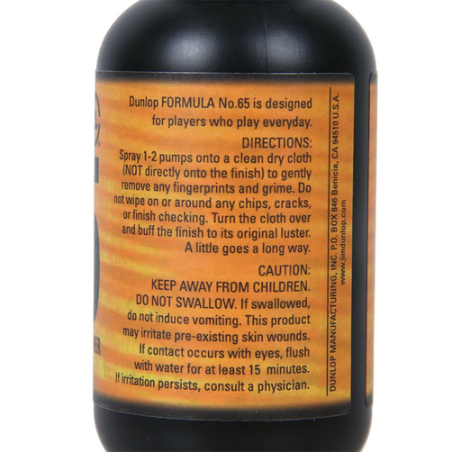 Dầu lau đàn guitar Dunlop 654 118ml