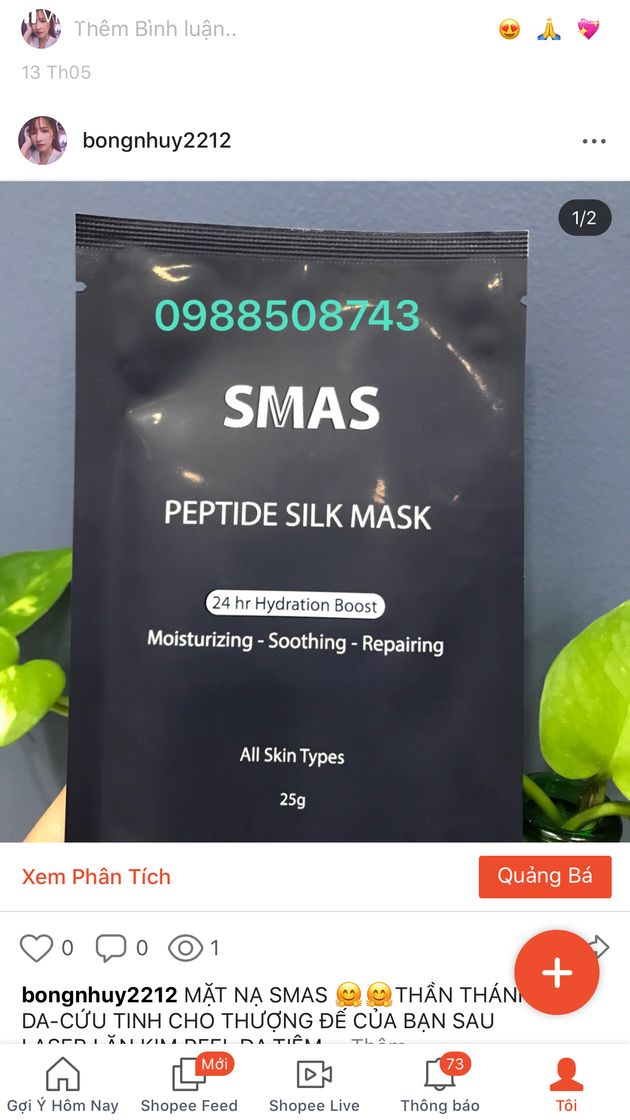 Smas Peptide Silk Masl