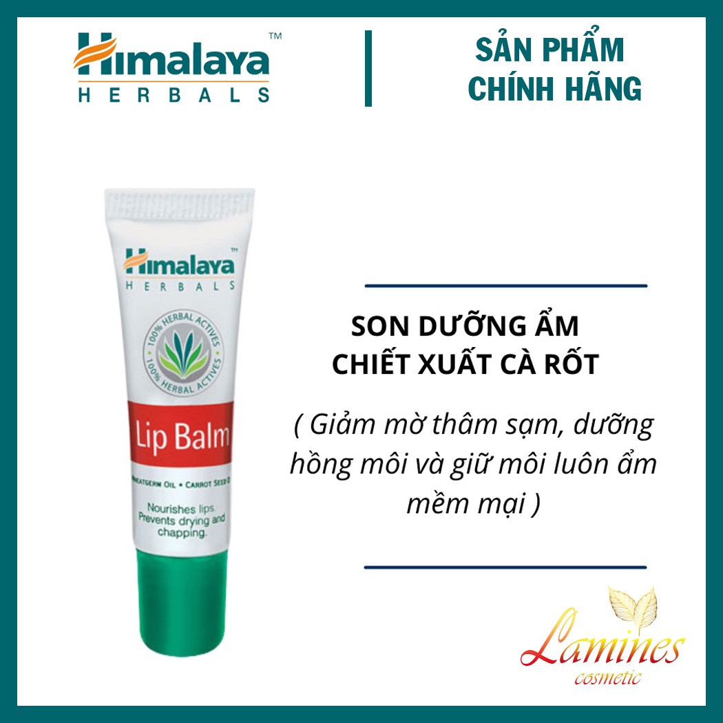 Son Dưỡng Môi Himalaya Lip Balm 10g
