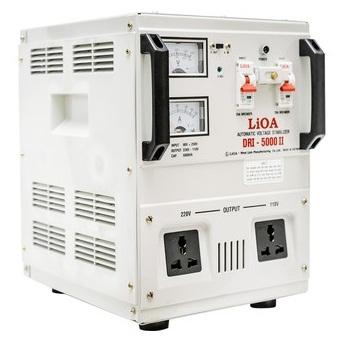 Ổn áp 1 pha LIOA DRI-5000 II 5.0kVA điện áp vào 90V - 250V ( Thế hệ mới 2018 )