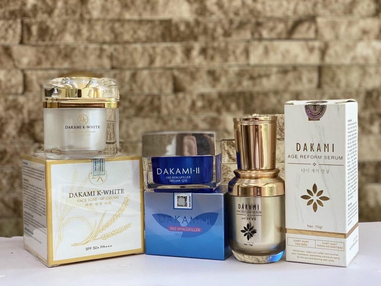 Combo Kem Dakami Ngày Đêm và Serum
