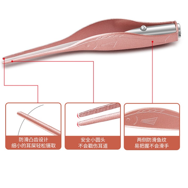 [HCM]Dụng cụ lấy ráy tai có đèn soi
