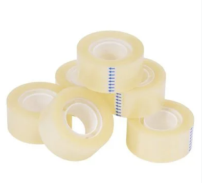 [1 Cuộn] băng keo trong văn phòng 2f, băng keo trong nhỏ