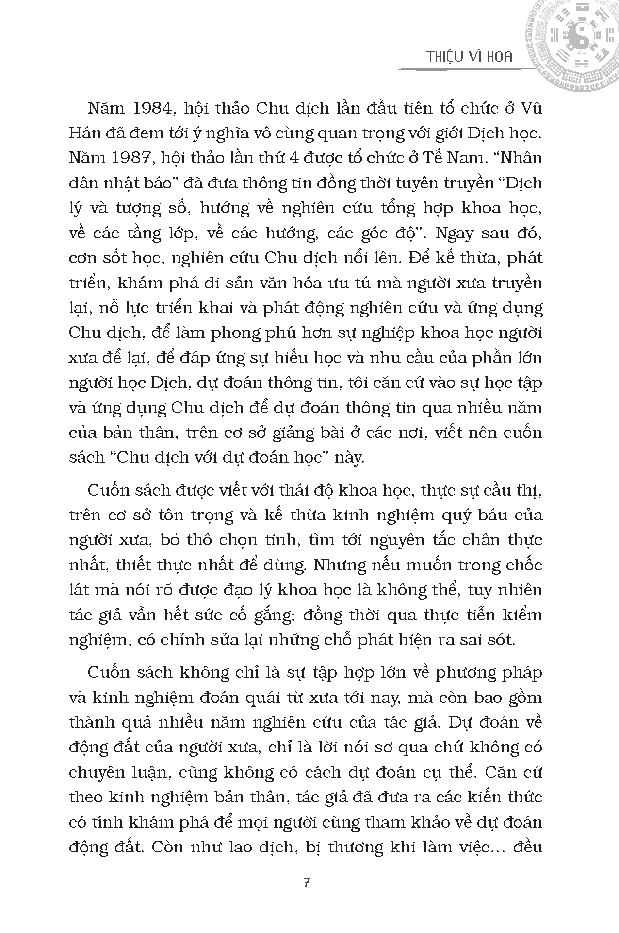 Sách - Chu dịch với dự đoán học (bìa cứng)