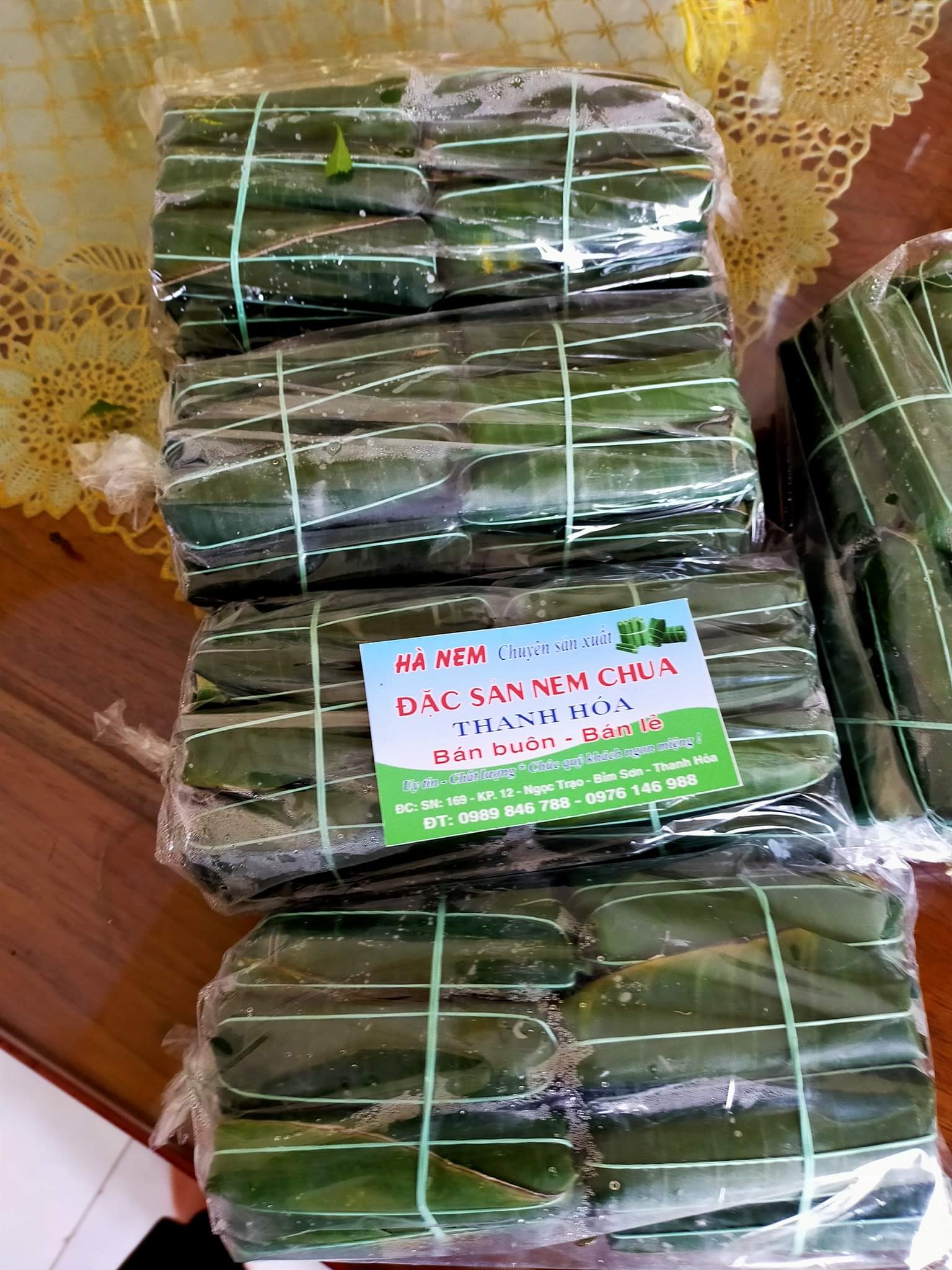 Đặc sản nem chua Thanh Hoá Hà Nem ( loại nhỏ )
