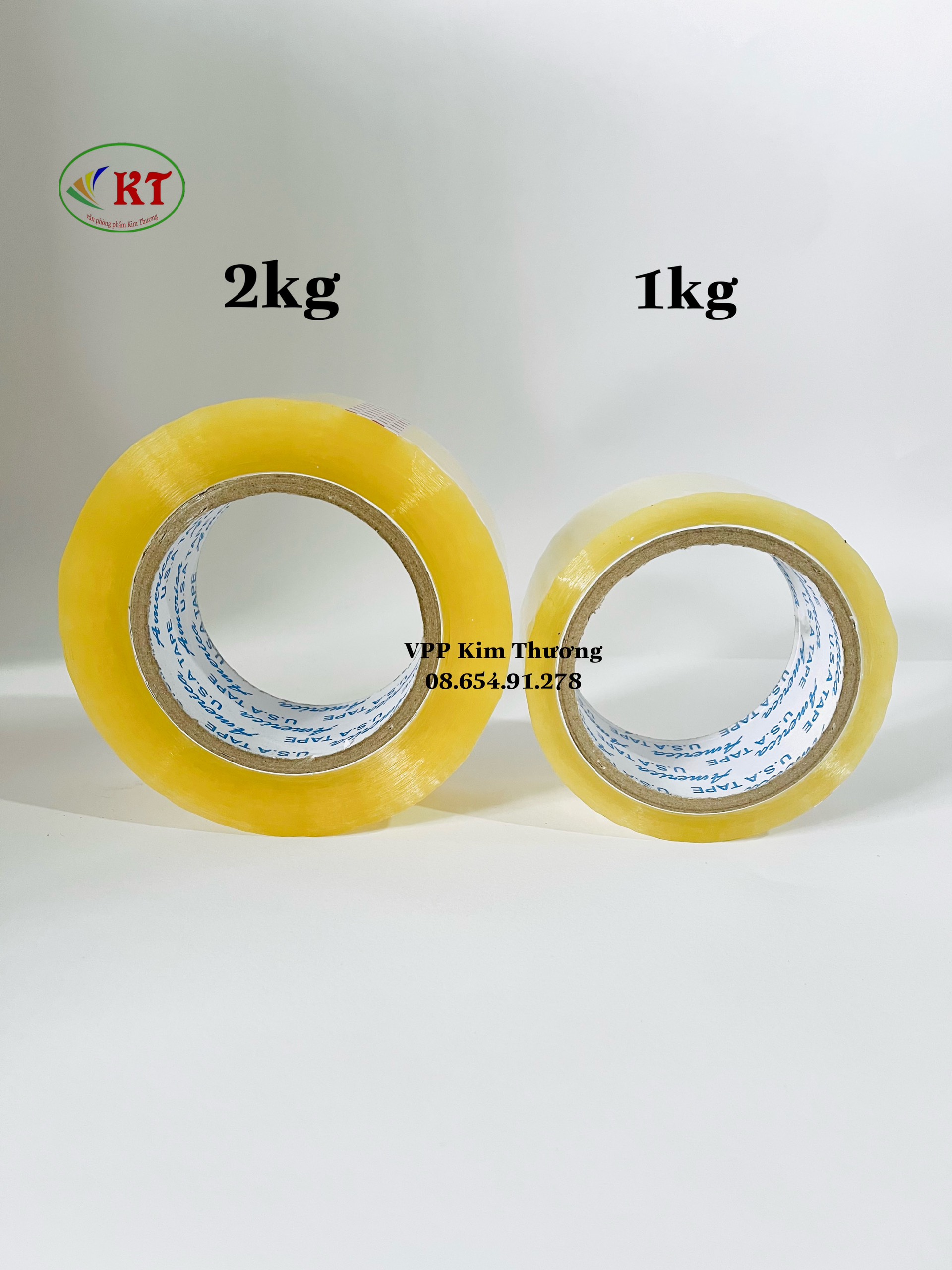 Băng keo trong dán thùng 4F8 - 100yard, 200yard