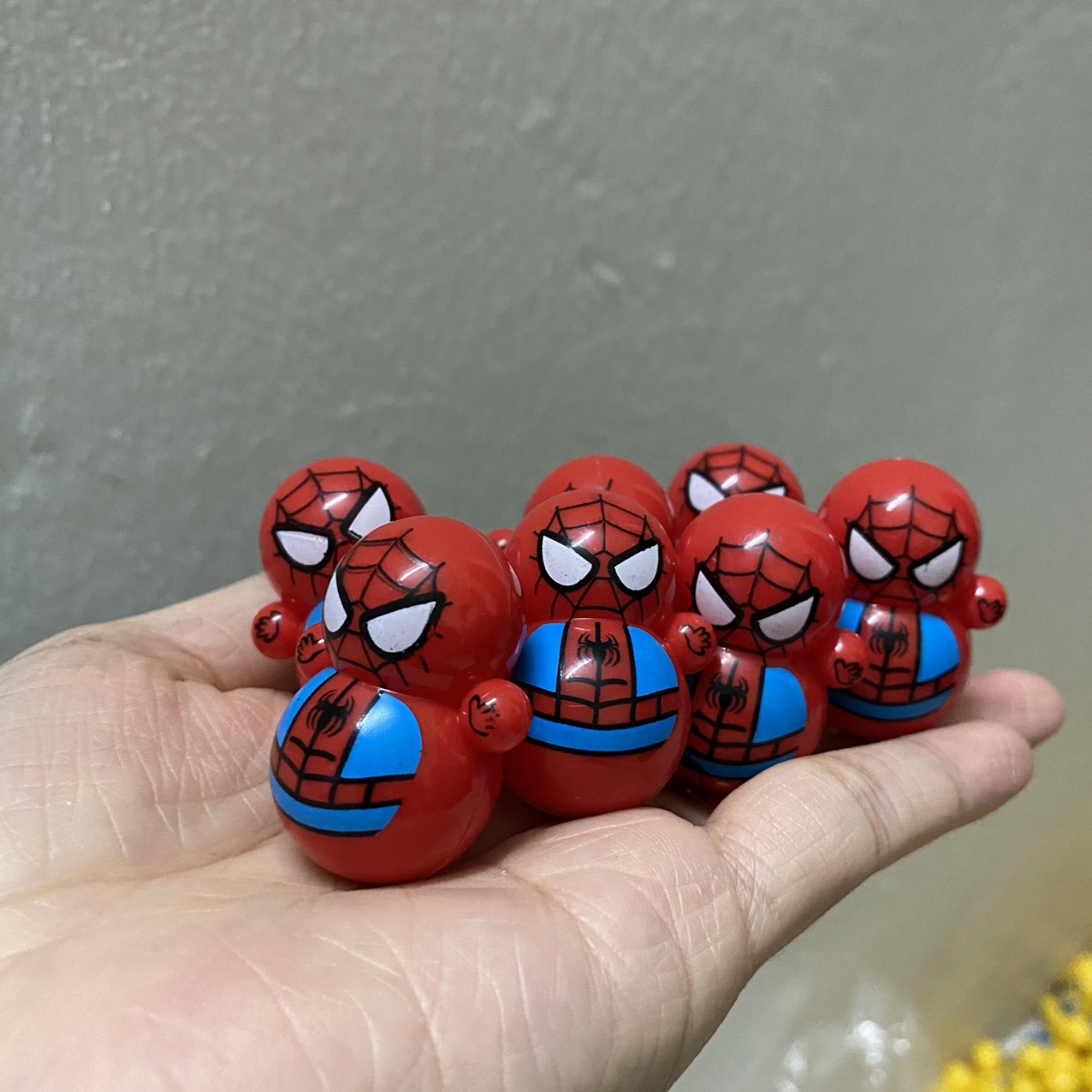 Búp bê lật đật Spiderman , Lật Đật Siêu anh hùng Nhện đỏ xinh xắn