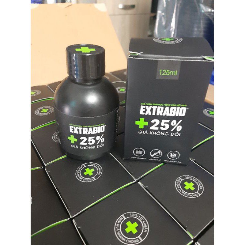 EXTRABIO , VI SINH EXTRABIO LÀM TRONG NƯỚC ( CHAI 125ML )