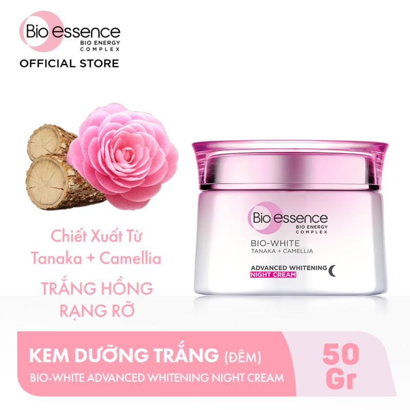 Kem Dưỡng Trắng Chuyên Sâu Ban Đêm Chiết Xuất Tanaka và Camellia Bio-essence 50g giá rẻ
