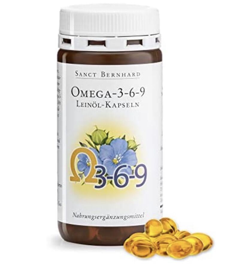 Omega 3-6-9 Sanct Bernhard - 180viên (hàng Đức đủ Bill)