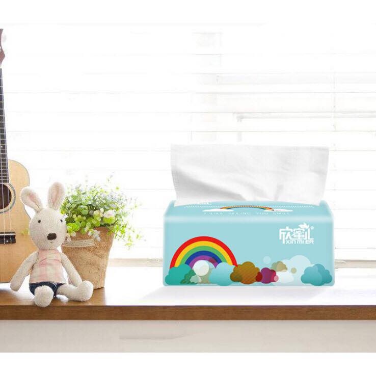 GÓI KHĂN GIẤY CẦU VỒNG SIÊU DAI SIÊU RẺ [Giá sỉ]