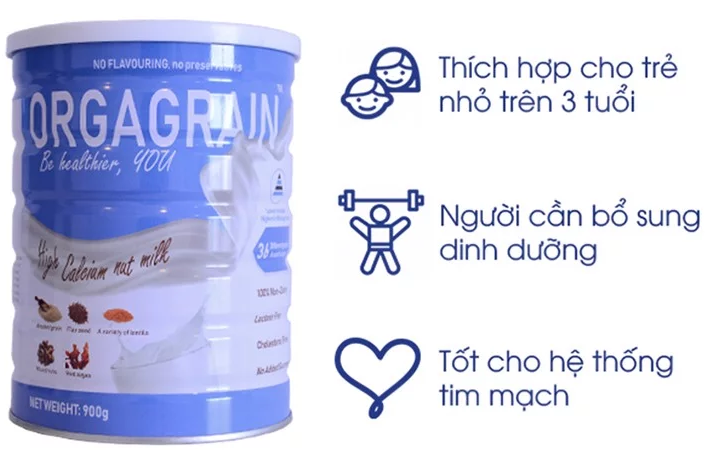 Orgagrain High Calcium Vegan Nut Milk 900g