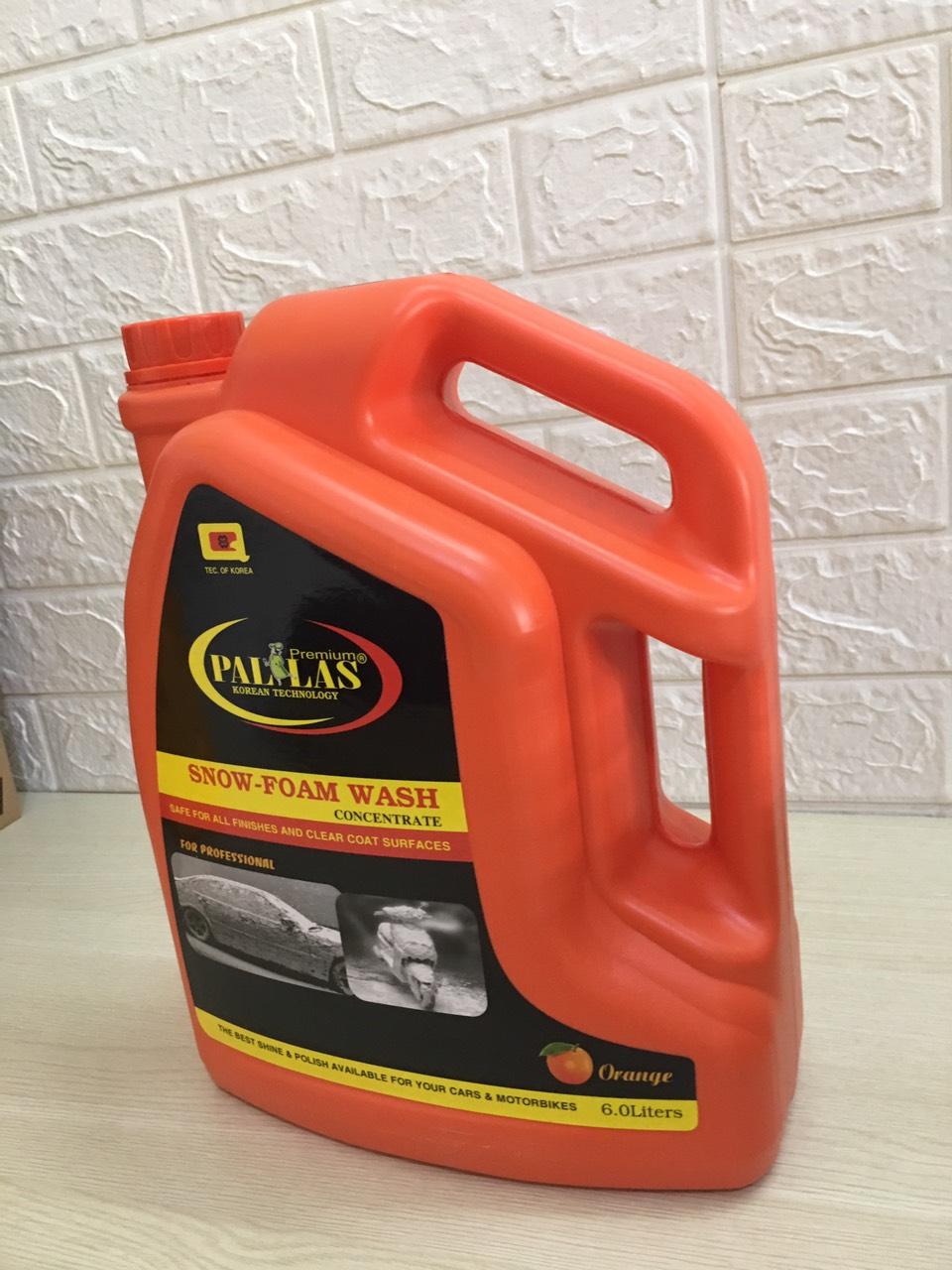 Hóa chất rửa xe bọt tuyết Pallas 6 Lít