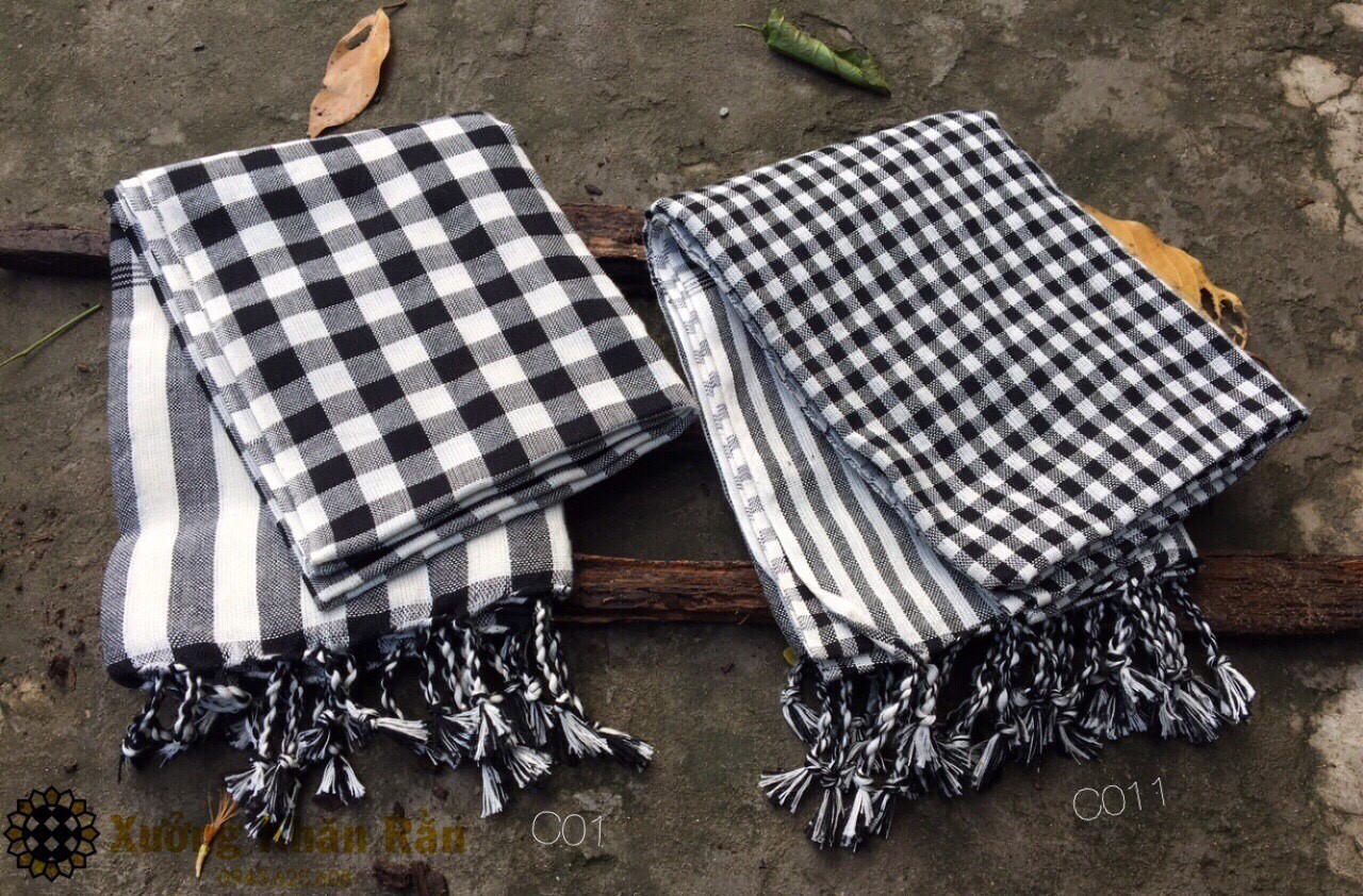 Khăn rằn Campuchia 170x60cm - hàng chuẩn