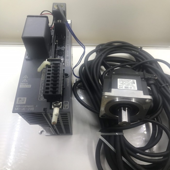 Mr-je-20b full bộ servo + motor 200w