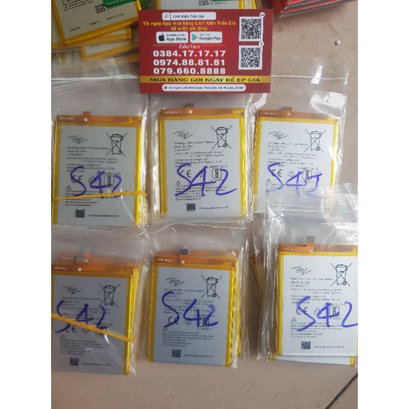 Pin Itel S42 Zin