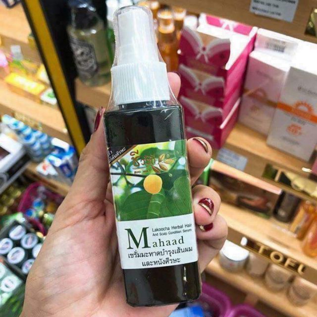[HCM]Xịt Kích Thích Siêu Mọc Tóc Mahaad 120ml Thái Lan
