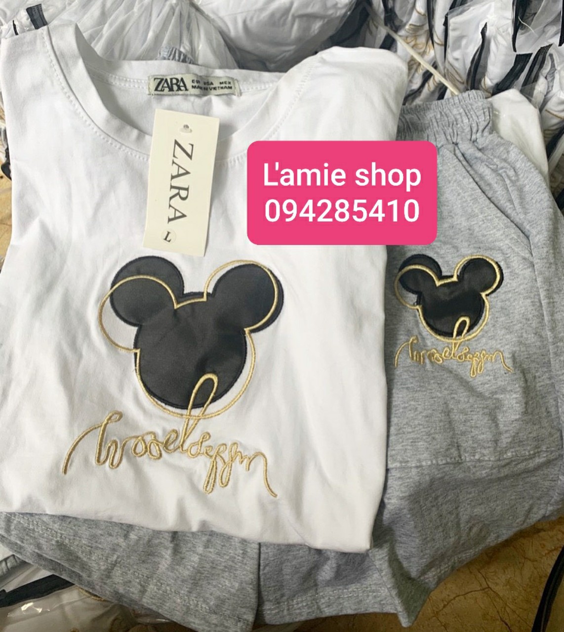 SÉT BỘ THUN COTTON 100% SIÊU CUTE
